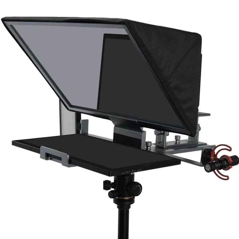 FEELWORLD TP10 Teleprompter Dobrável Portátil 25.4cm Para